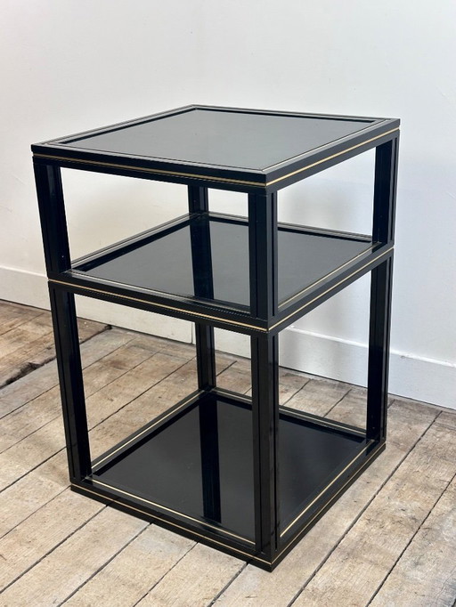 Bout de canapé / table d'appoint Pierre Vandel vintage 80'S
