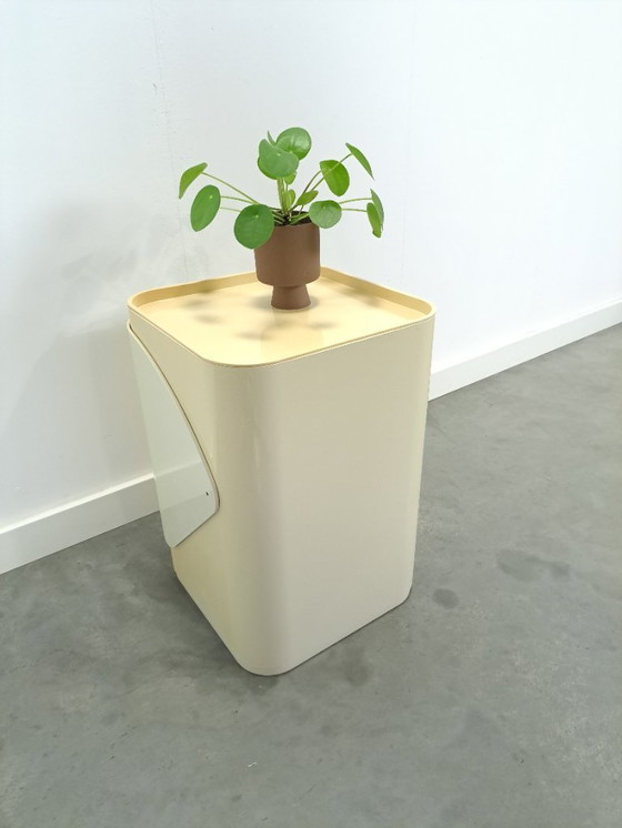 Image 1 of Cestino portaoggetti in plastica di design, portabiancheria Kartell, Anna Castelli Italia