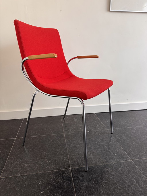 Beautiful Set of 6 Artifort "Dive" Dining Chairs - Design Michiel van der Kley (2003)