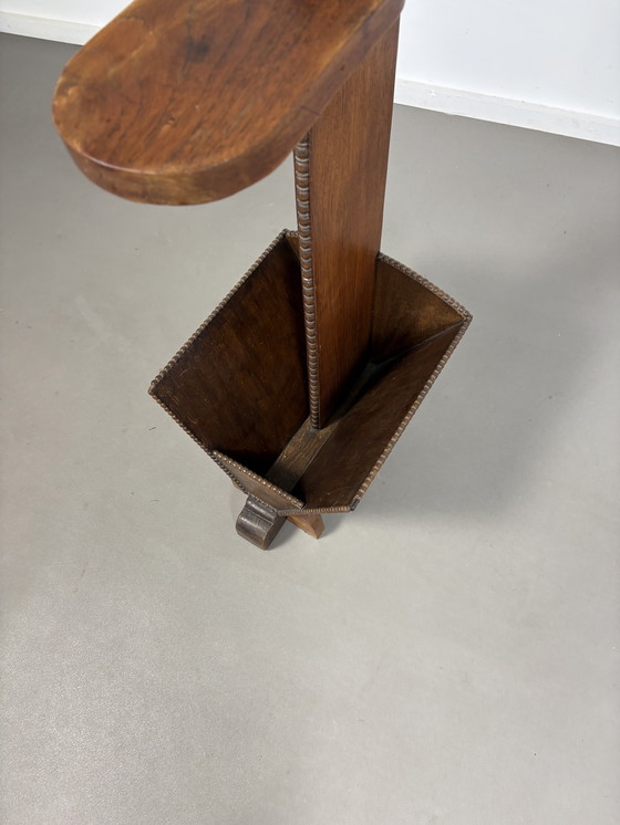 Image 1 of Modernistischer niederländischer Zeitschriftenständer im Art-Deco-Stil, 1920er Jahre