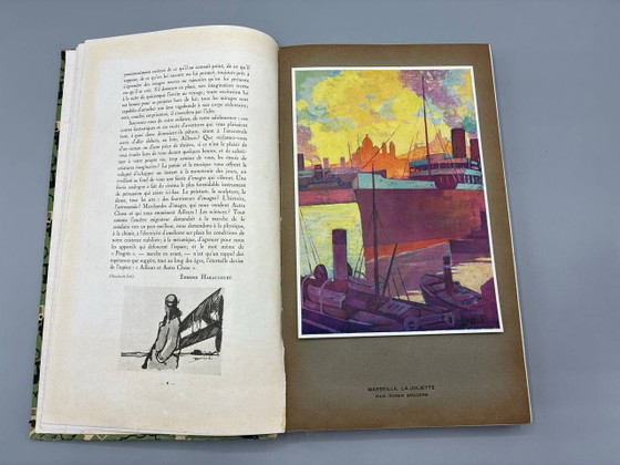 Album Planner PLM 1929 – Blank – Paris Lyon Méditerranée – Art Deco Illustrated – Coffee table books, Canvas (photo 5 of 6)