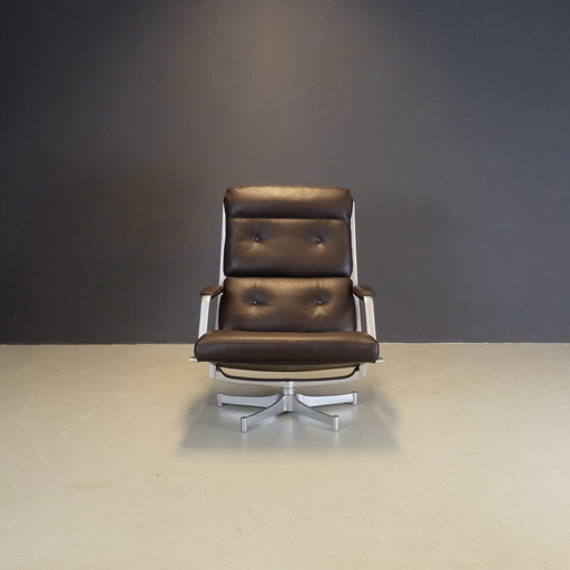 Vintage Lounge Chair, Model Fk 85, Designed By Danish Design Duo Preben Fabricius & Jørgen Kastholm For German Company Kill 