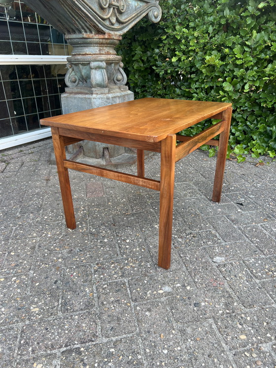 Image 1 of Table d'appoint vintage en teck, design danois des années 1970