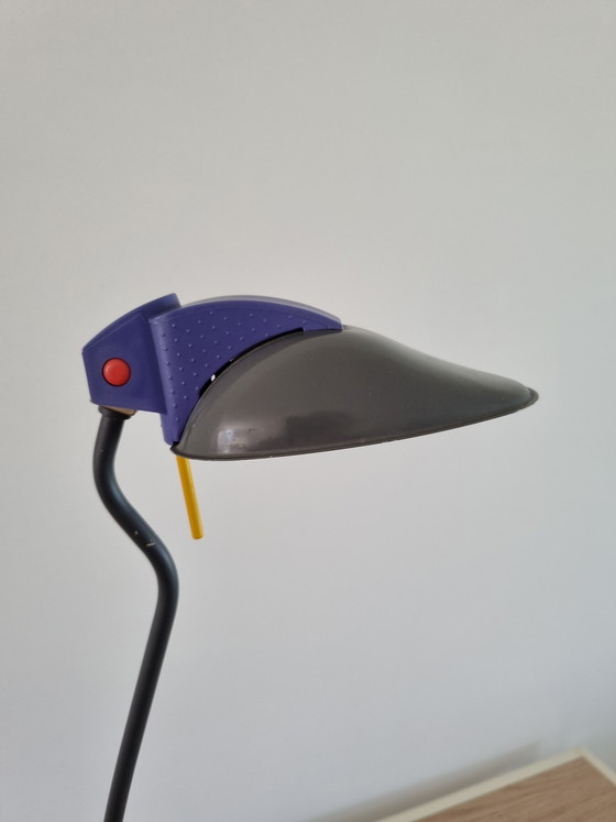 Image 1 of Vintage Brilliant Toucan Desk Lamp Memphis Style 1980s