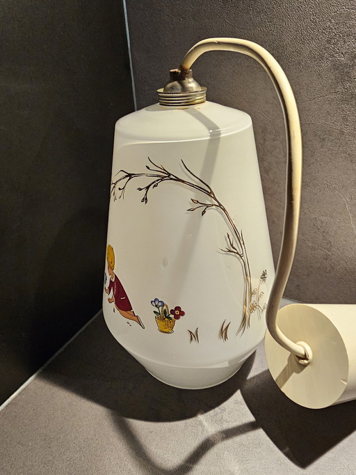 1950s lamp for a child's room, France