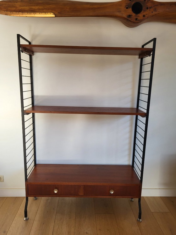 Image 1 of Vintage wall system, Combineurop, Wall unit, Belgium, 1960s