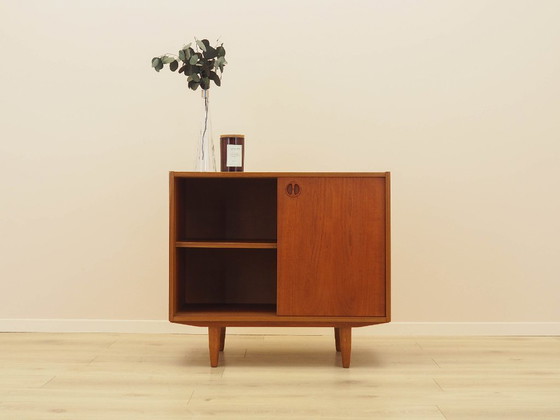 Image 1 of Teakholzschrank, dänisches Design, 1970er Jahre, hergestellt in Dänemark