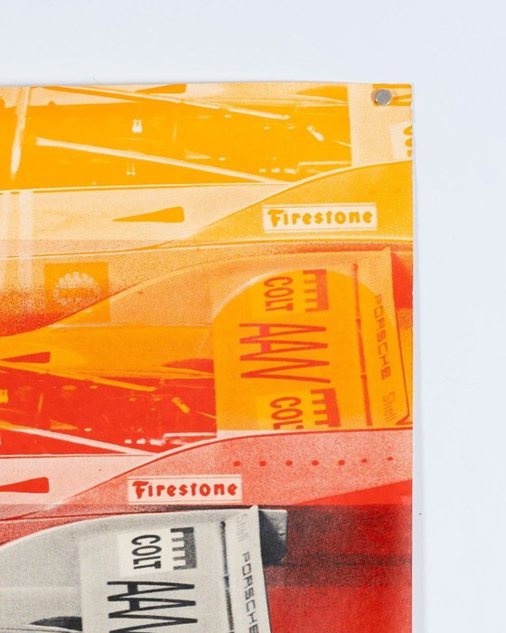 Image 1 of Porsche Interserie Nürburgring 1972 – Originele Vintage Porsche Poster van Atelier Strenger – Mid-Century Modern – 102x76 cm