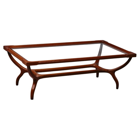 Renato Polidori Italienischer Mid Century Couchtisch aus Holz für Skipper 1960 – Skipper Italy, Couchtische (photo 2 of 18)