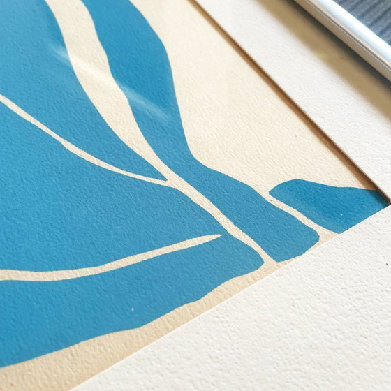 Image 1 of Vintage Henri Matisse Blue Nude II Framed Print