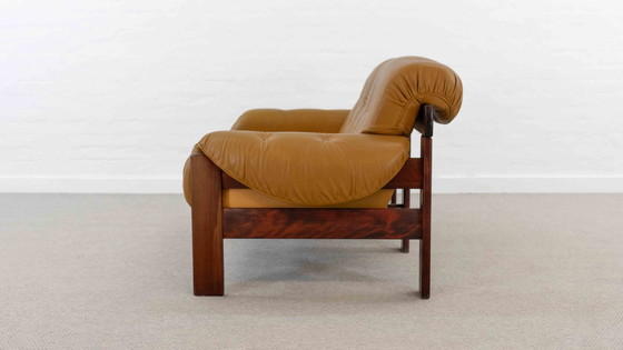 Image 1 of Braziliaanse stijl lederen zitgroep