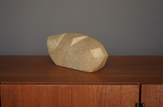 Image 1 of Sculpture abstraite en pierre. 1970s