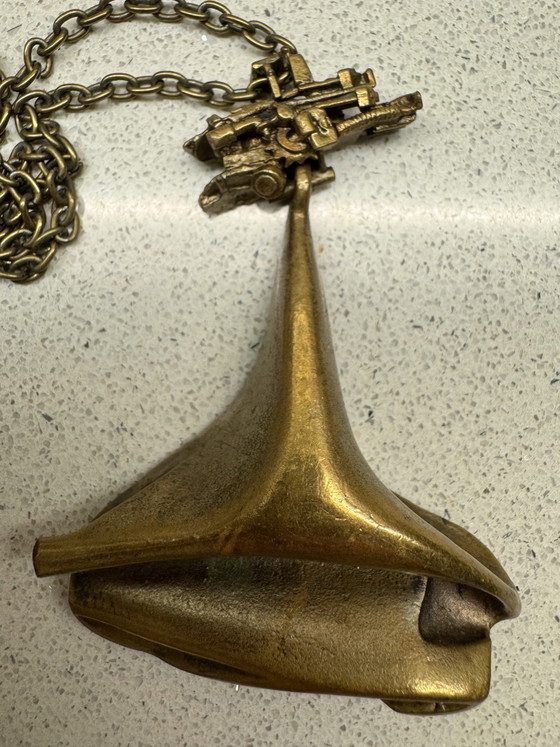 Image 1 of Lapponia Björn Finland, pendant with chain