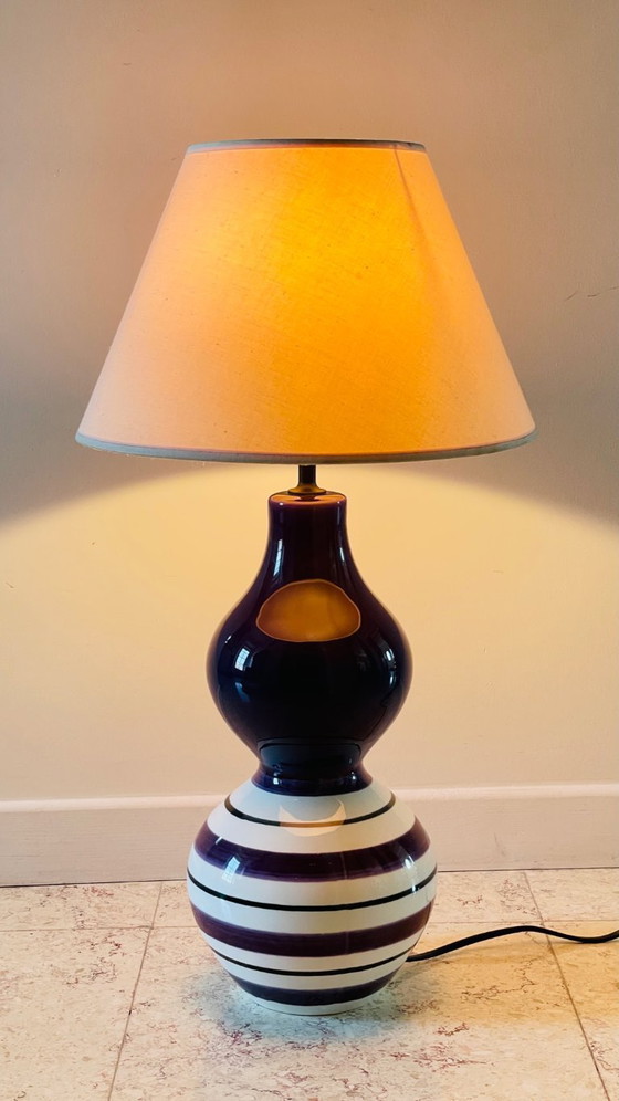 Image 1 of Ceramic Lamp By Koralcoa Type Kostka