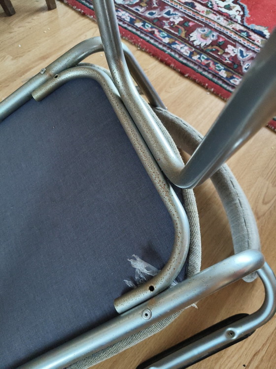 Image 1 of Vintage design Gispen stijl buisframe stoel