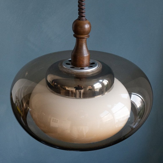 Image 1 of Vintage Herda Space Age Pendant Lamp