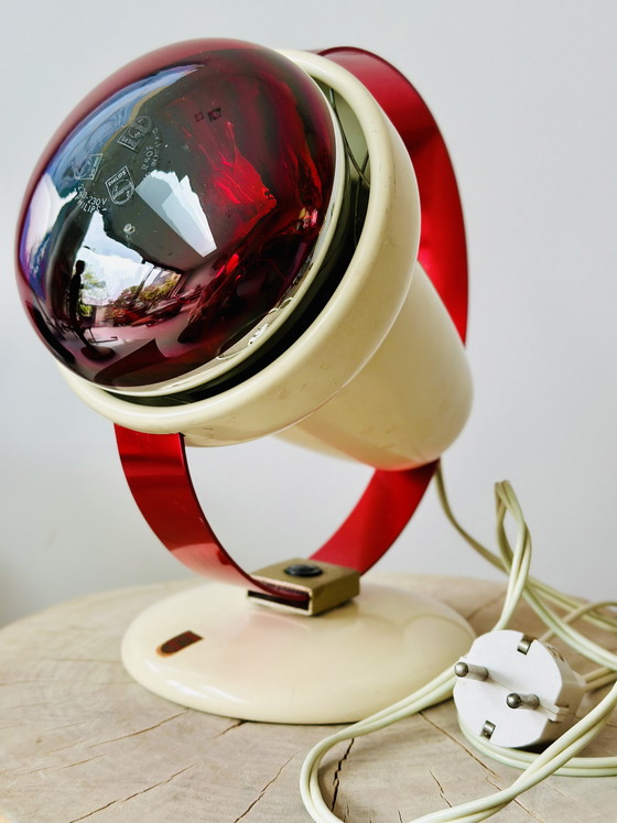 Image 1 of Charlotte Perriand for Philips | Infraphil heat lamp | Space Age design 1950s
