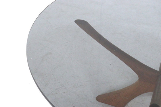 Image 1 of Table basse Illum Wikkelso pour Niels Eilersen T118 vintage danoise