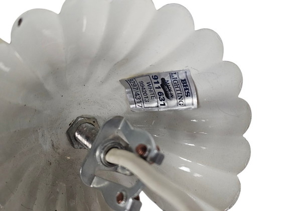 Image 1 of BHS lighting - Made in England - hanglamp - model 9297 - glas - metaal - 2000