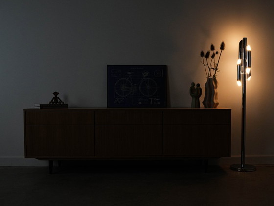 Image 1 of Lampadaire en métal, style futuriste, fabriqué en Italie