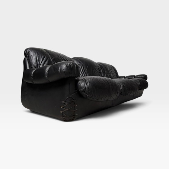 Sofa from the 70s – 3-5 seaters, Leather (photo 11 of 15)