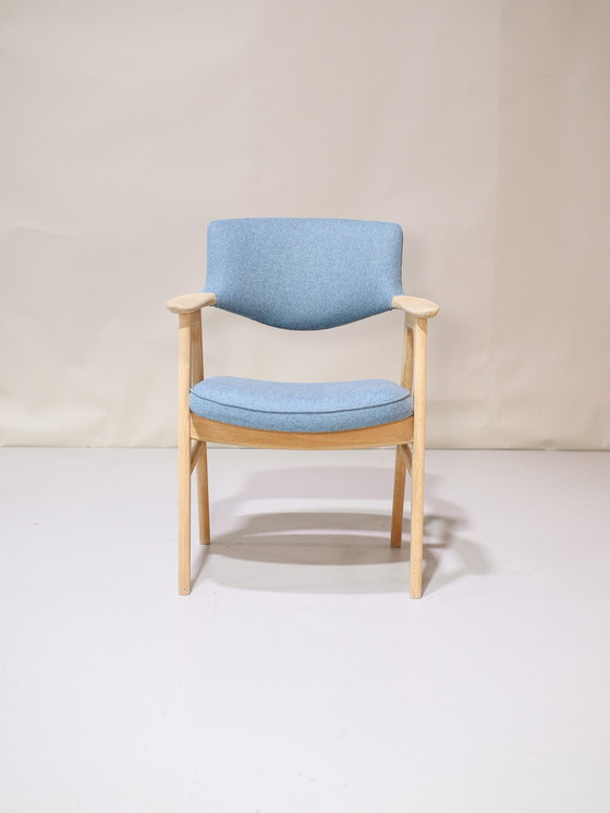 Image 1 of 6x Erik Kirkegaard 43 Dining Chairs Oak Danish