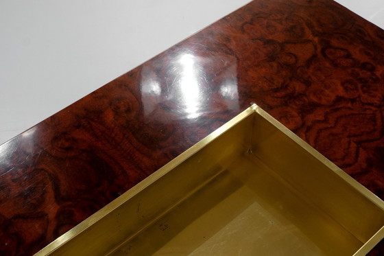 Image 1 of Salontafel "Alveo", toegeschreven aan Willy Rizzo voor Mario Sabot, Italië, jaren 70.