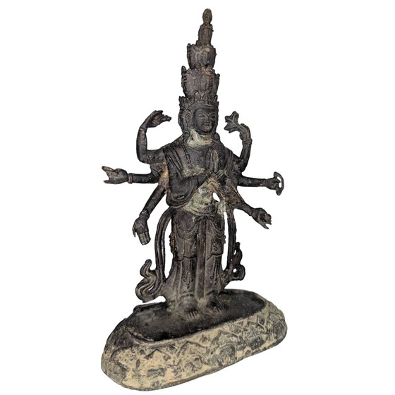 Avalokiteshvara Sahasrabhuja – set – XIIIe-XIVe Siècle – Sculptures (photo 3 of 10)