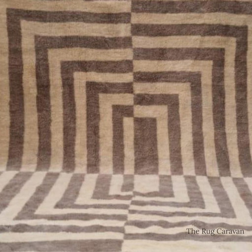 Tapis Beni Ouarain en laine authentique 250cmx200cm