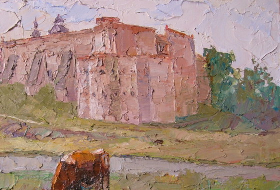 Origineel olieverfschilderij Natuurlandschap Koeienweide Zomerdag – Schilderijen & Tekeningen, Canvas (photo 7 of 8)