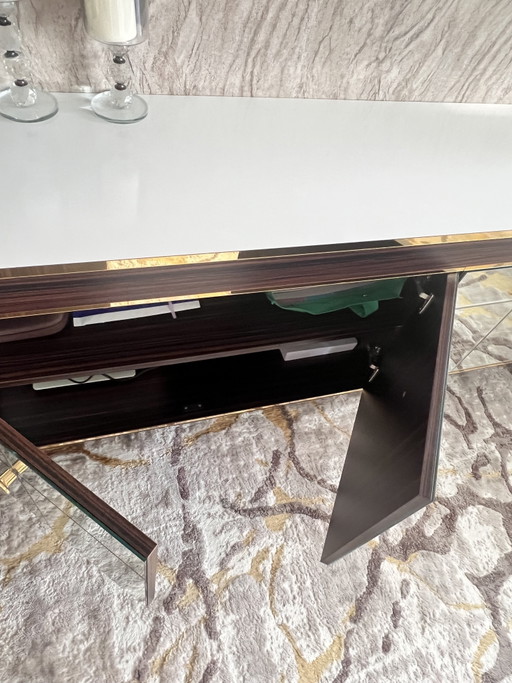 Houten Dressoir – Mooie Staat – Glass, Metal (photo 2 of 5)