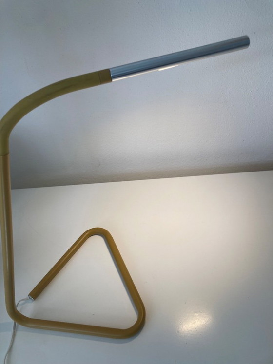 Lampada da tavolo gialla pieghevole, stile vintage Ikea – Lampade da tavolo, Metal, Plastic (photo 4 of 6)