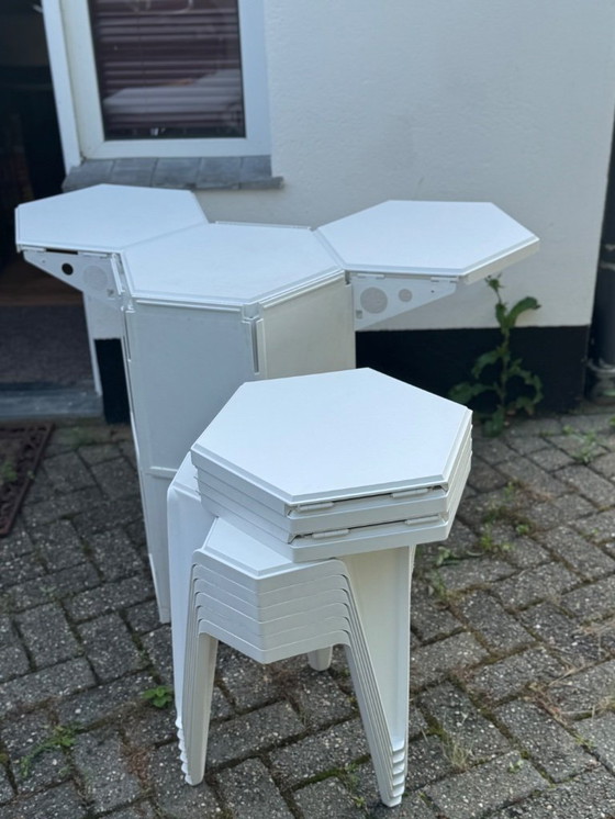 Image 1 of Tavolo e sedie trasformabili Jasp Hexagon di Mensa