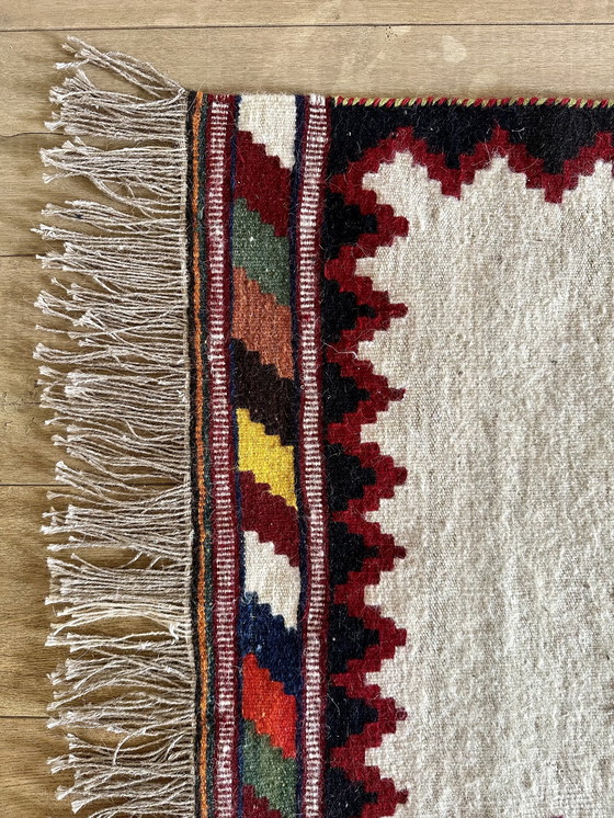 Image 1 of Authentique Kelim Persan tissé à la main Nouveau 105x63