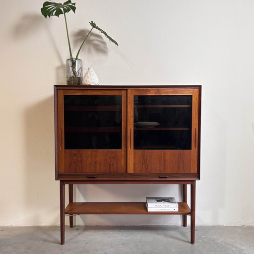 Vintage Buffet Cabinet Wall Cabinet Teak