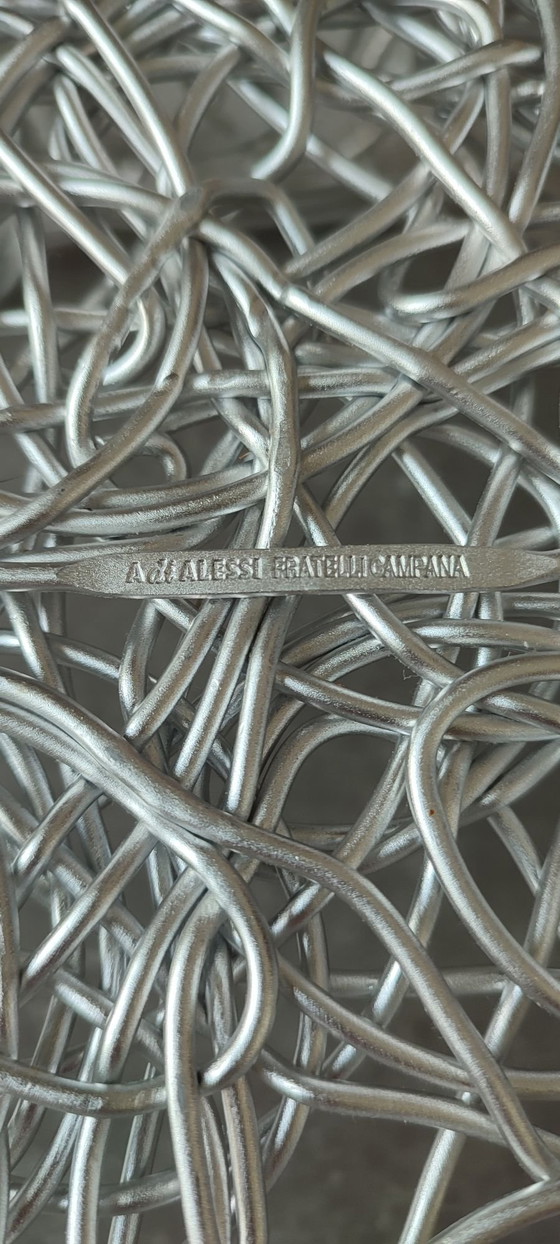 Signed Alessi "Blow Up" Fratelli Campana design bowl, Table accessories, Metal, Silver (photo 15 of 15)