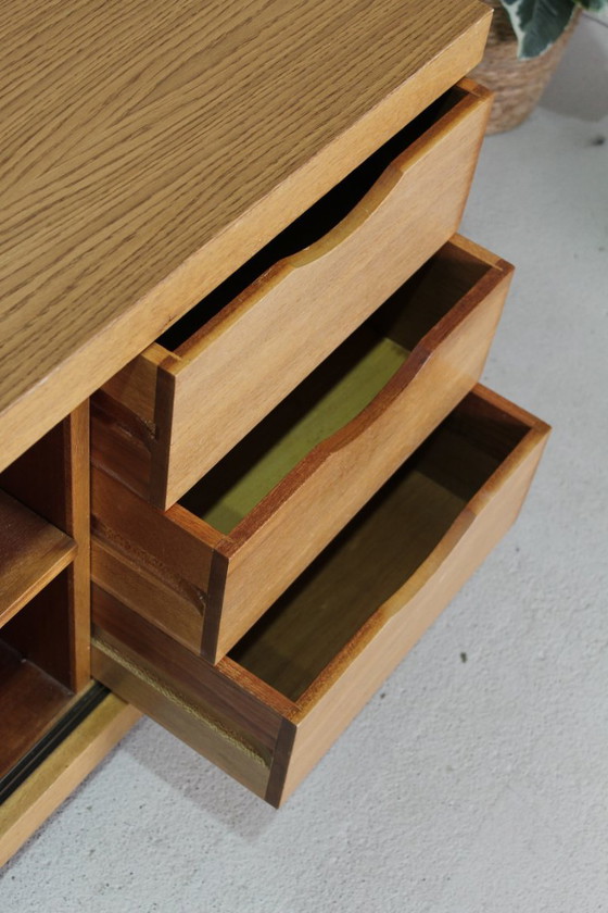 Image 1 of meuble flottant gris vintage