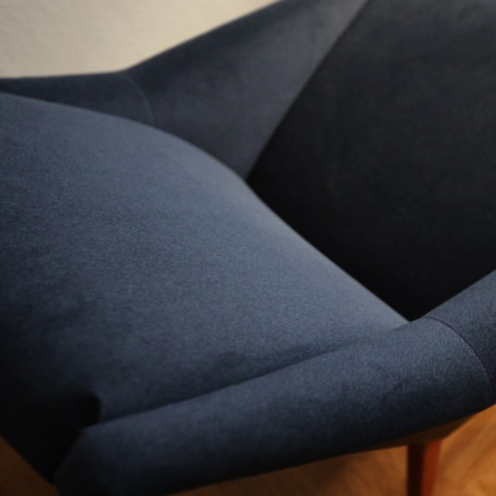 Image 1 of ❤️Vintage fauteuil uit de DDR (midden van de 20e eeuw) - Gerestaureerd cultureel meubelstuk