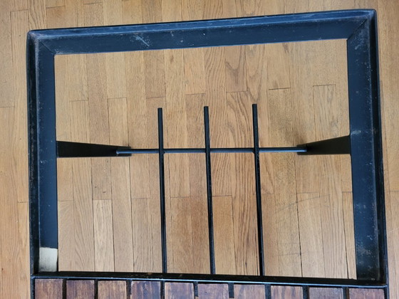 Image 1 of Vallauris Madoura Jouver coffee table in wood and ceramic, Vintage Design