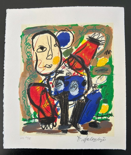 Image 1 of Zeefdruk Kees Salentijn