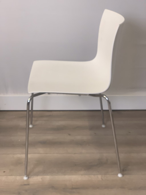6 x Arper chairs model cartifa