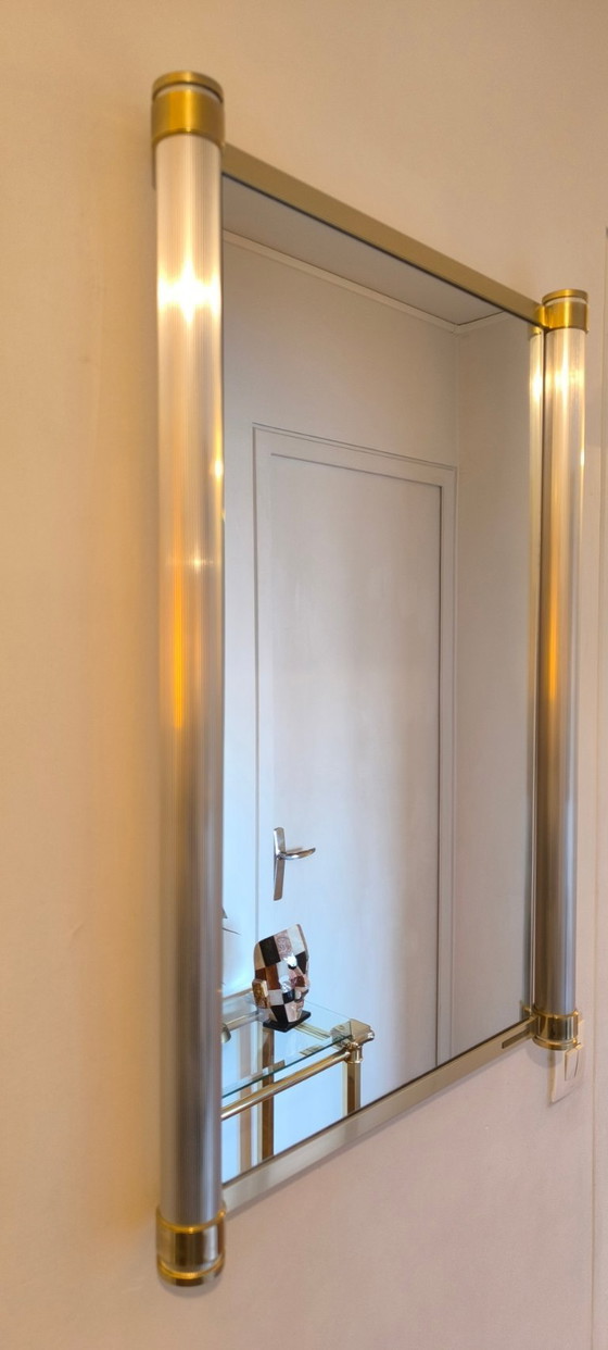 Image 1 of ✨😍 Beautiful, authentic 1970s mirror signed Pierre Vandel Paris 😍✨