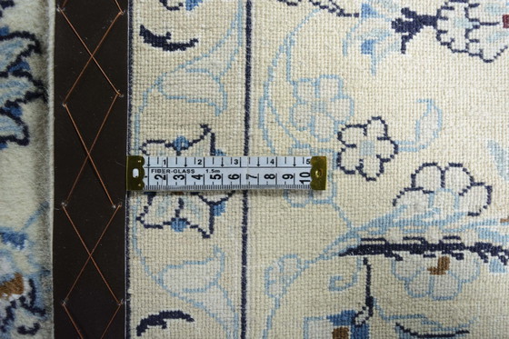 Image 1 of Handgeknoopte Nain 9La met zijde - 348 x 243 cm