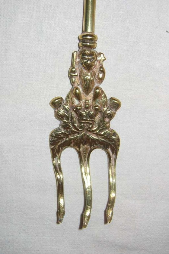 Image 1 of Juego de tres tenedores antiguos para tostar