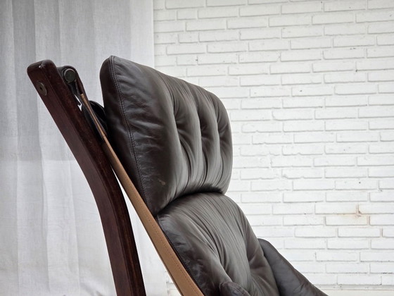 Image 1 of 1970s, Norwegian design by Jim Myrstad, loungechair, model "Viking".
