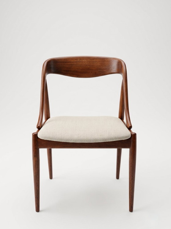 Image 1 of Set di 4 sedie scandinave vintage di Johannes Andersen - 1960
