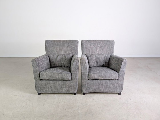 Image 1 of Original 2-piece set Marac Morgana armchairs, Italian design
