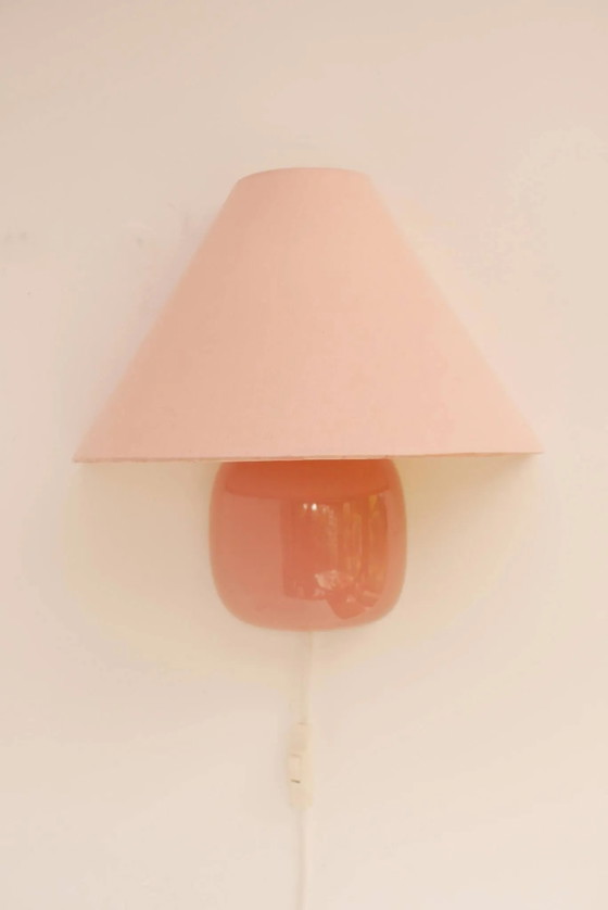 Vintage IKEA 80s sconce. A wall mounted lamp classic semi-round in pink – Wall lights, Metal (photo 5 of 17)