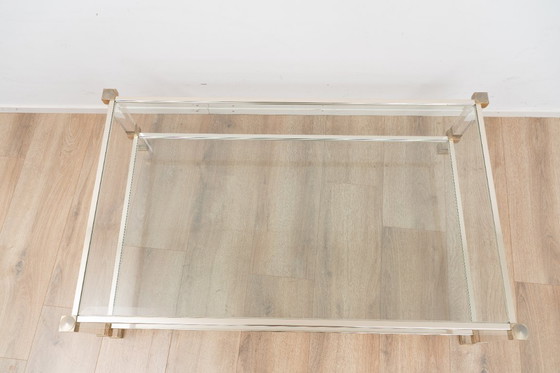 Image 1 of Glazen salontafel van Pierre Vandel