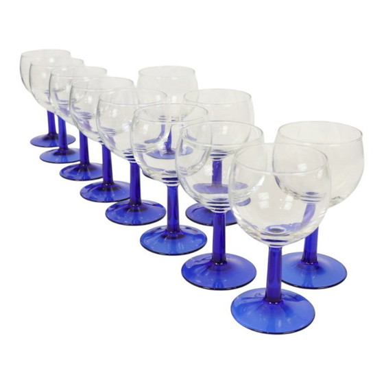 Image 1 of Juego de copas de vino Arcoroc azules